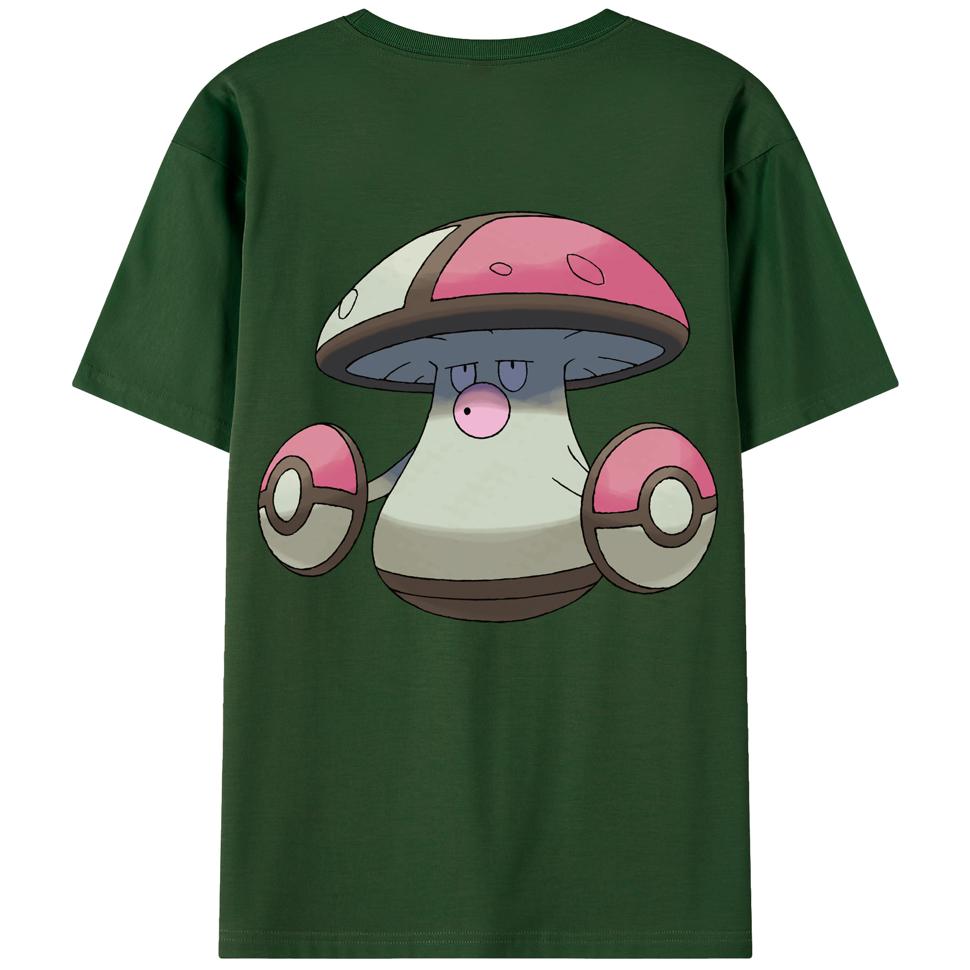 （画像用） ポケットモンスター Pokémon 綿100％半袖Tシャツ（背面プリント）